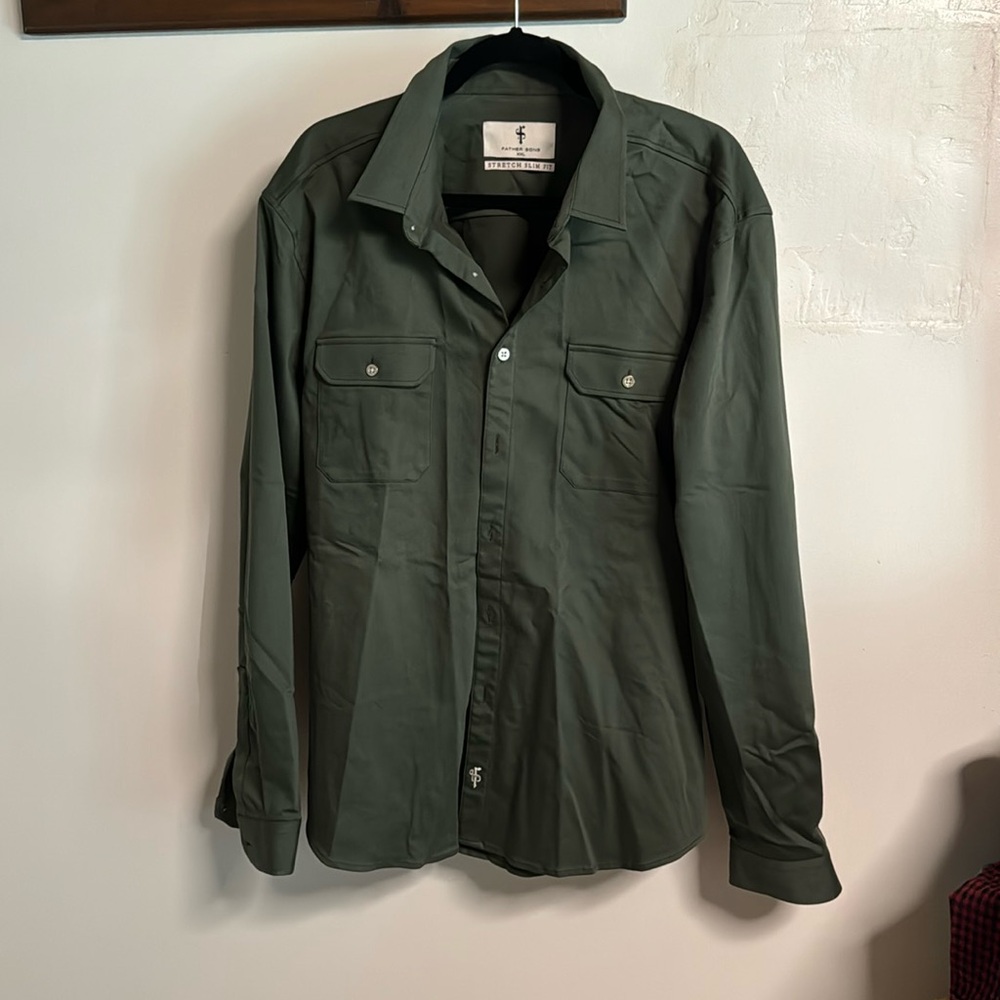 Hunter Green Dress shirt